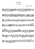 Avvidecci - violin II part